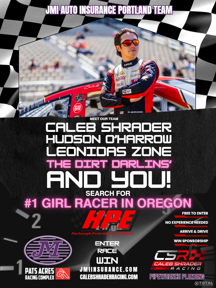 1 Girl Racer Contest in Oregon with JMI Auto Insurance Portland Team and Caleb Shrader Racing 1 Girl Racer Contest in Oregon with JMI Auto Insurance Portland Team and Caleb Shrader Racing