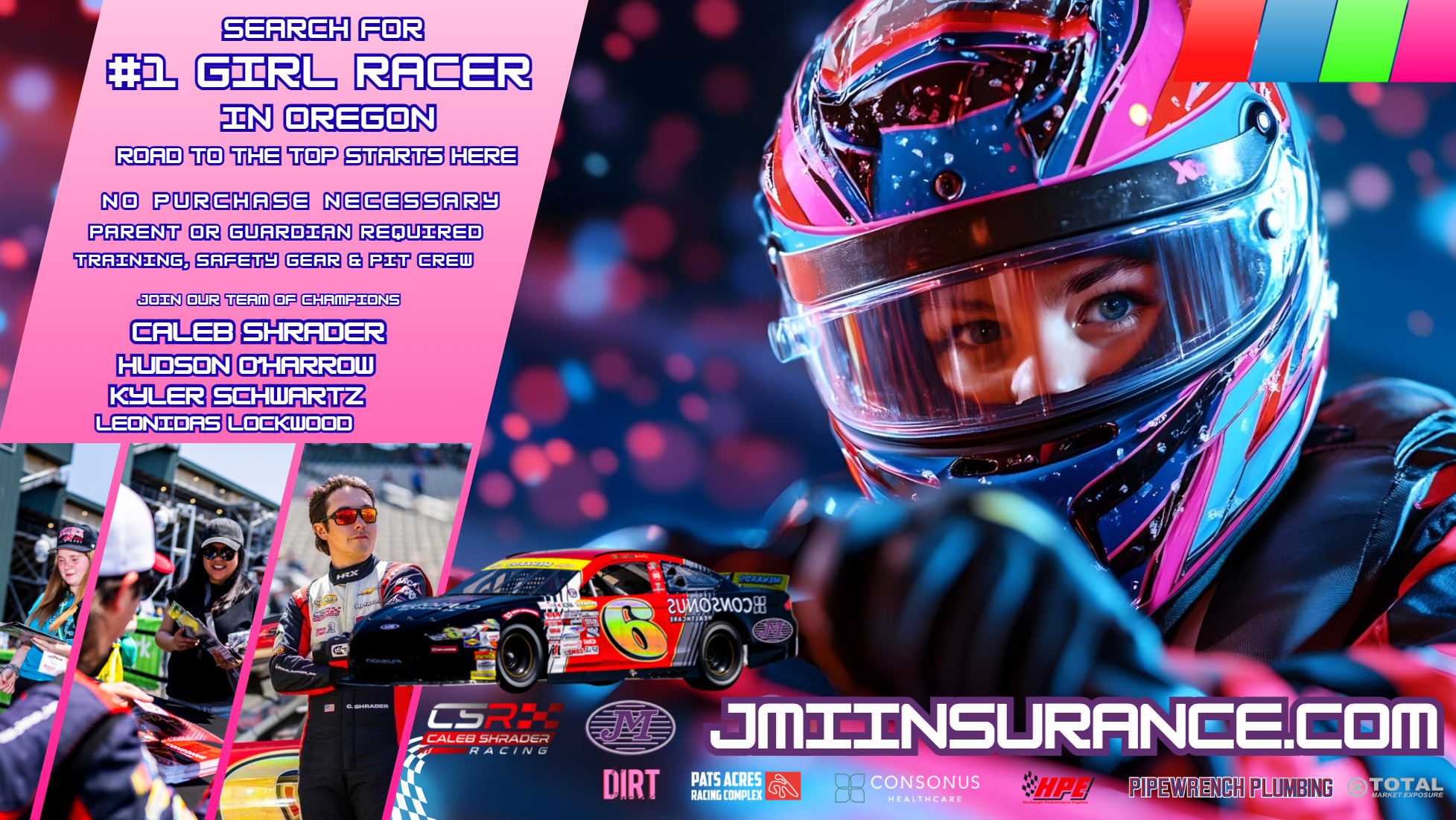 Best Girl Kart Racer in Oregon Contest - JMI Auto Insurance Portland Team with Caleb Shrader Best Girl Kart Racer in Oregon Contest - JMI Auto Insurance Portland Team with Caleb Shrader